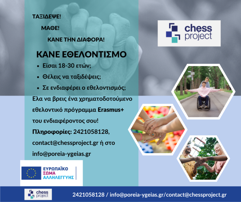 Erasmus+ και Ευρωπαϊκό Σώμα Αλληλεγγύης